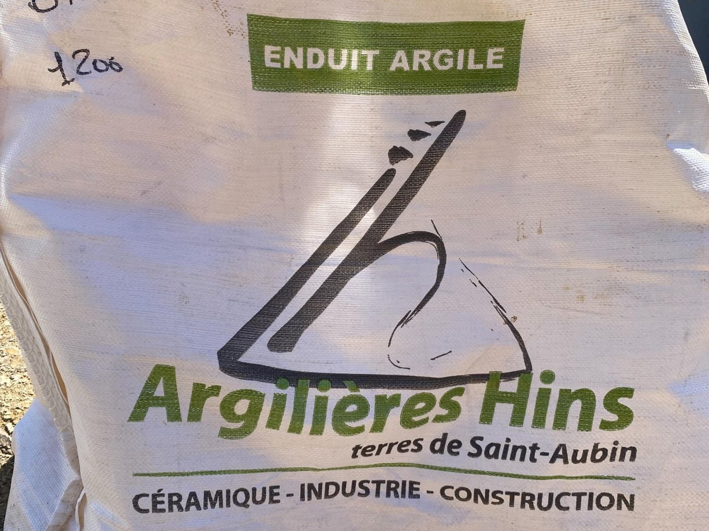 Sac d'enduit d'argile des Argilières Hins